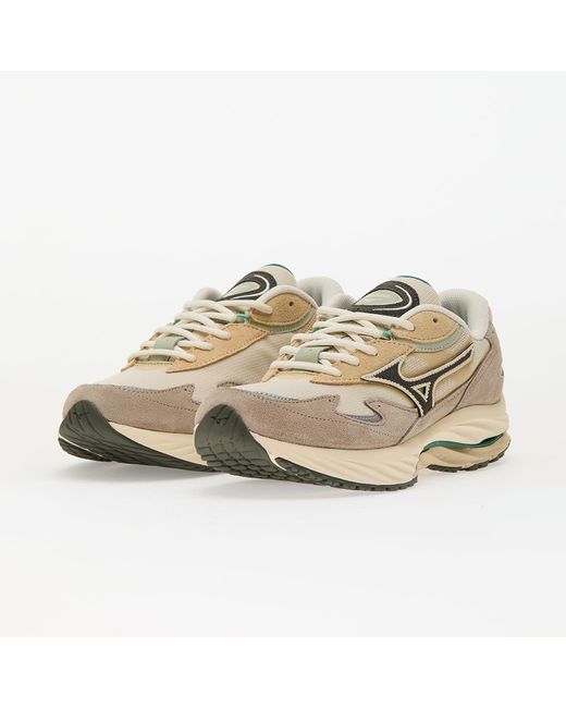 Mizuno Metallic Sneakers Wave Rider Summer Sand/ Beluga/ Vintage Khaki Eur