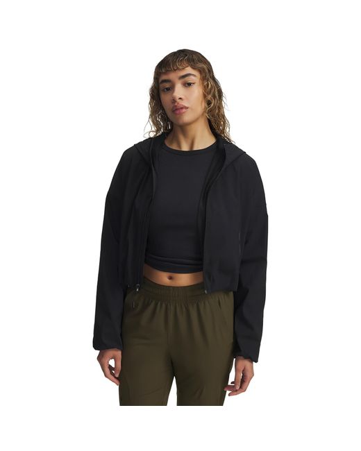 Under Armour Black Unstoppable Woven Ripstop Jacket