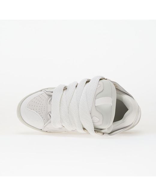 Lanvin White Sneakers Curb Sneakers for men
