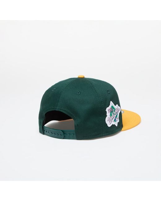 KTZ Green Cap Oakland Athletics Mlb Team Colour 9Fifty Snapback Cap
