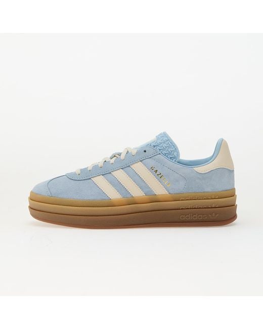 Adidas Originals Blue Sneakers Adidas Gazelle Bold W Clear Sky/ Crew/ Metallic Eur