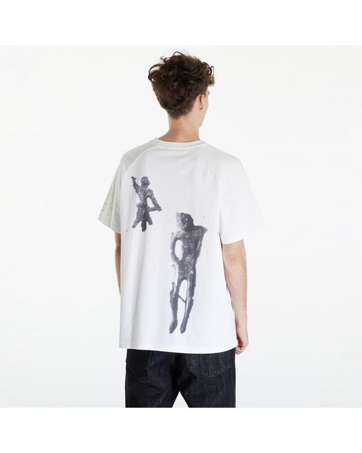 HELIOT EMIL White T-Shirt Formation T-Shirt for men