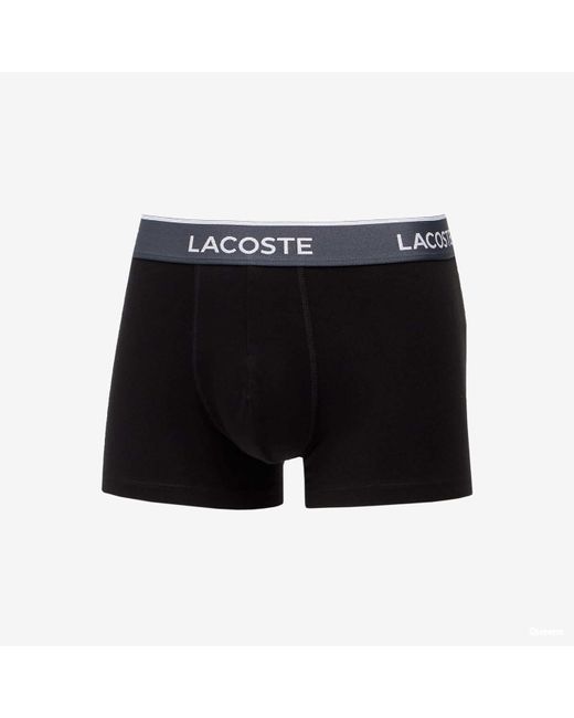 Lacoste Trunk 3-pack Black/ Blue for men