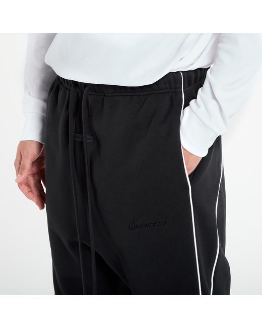 Pantaloni Relaxed Sweatpant With Piping Jet/ Cloud di Fear Of God in Black da Uomo