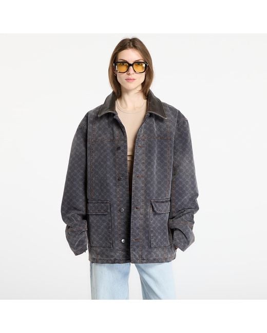 Veste monogram workwear jacket l Daily Paper en coloris Gray