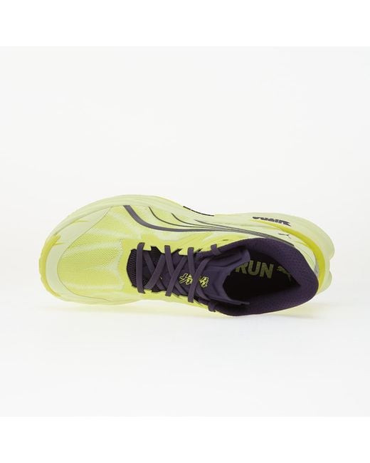 PUMA Yellow Sneakers Fast-Trac Nitro 4 Apple Spritz/ Lux Lime/ Plum for men