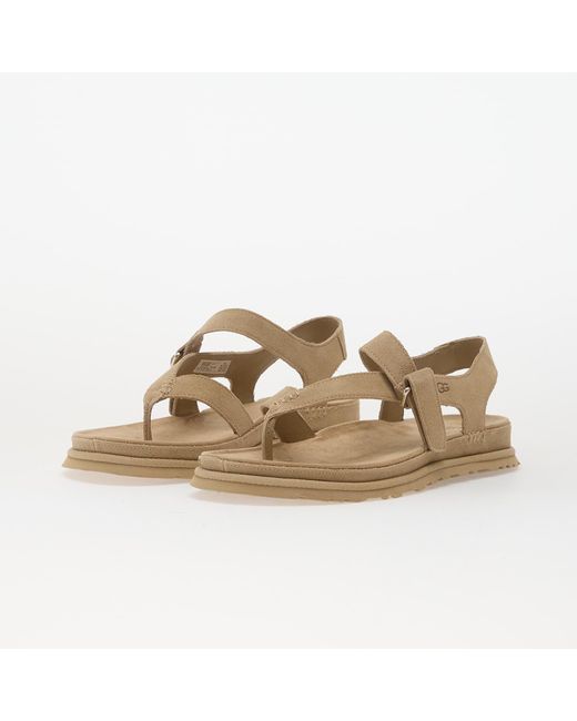 Ugg Natural Sneakers W Goldengaze Toe Post