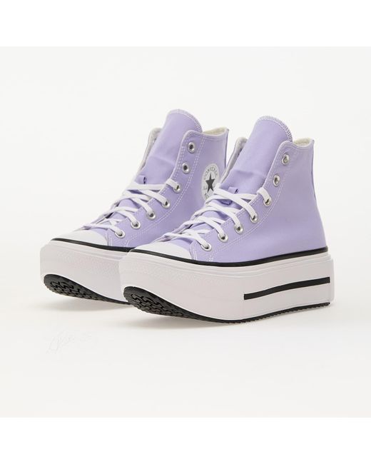 Converse Blue Sneakers Chuck Taylor All Star Lift Double Stack Heat/ Egret