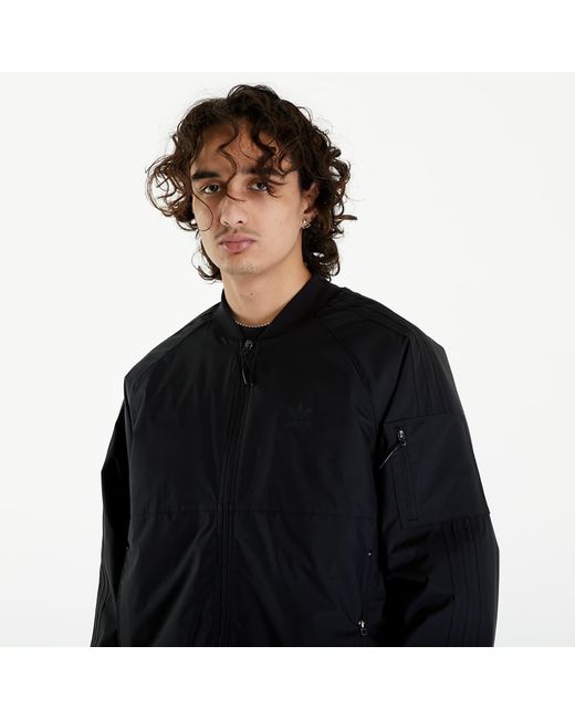 Adidas Originals Black Adidas Sst Bomber Jacket for men
