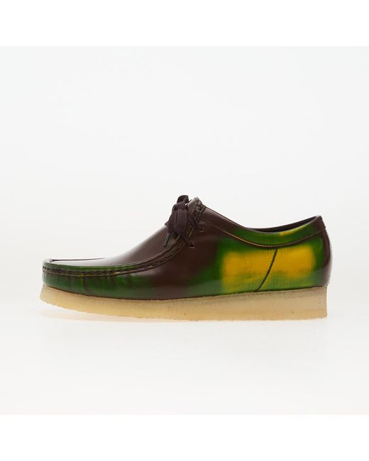 Clarks Green Shoes Wallabee for men