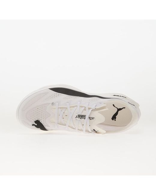 PUMA White Sneakers Deviate Nitro Elite 4 for men