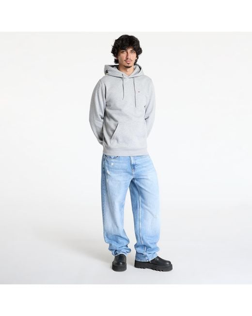 Tommy Hilfiger Blue Sweatshirt Tommy Jeans Regular S Flag Hoodie for men