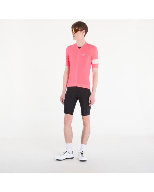 Rapha Red Jersey Core Lightweight Jersey High-Vis for men