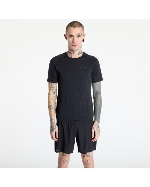 Maglietta Core Dry Active Tee di C.r.a.f.t in Black da Uomo