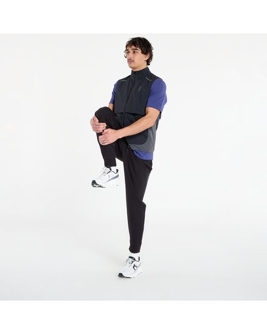 On Shoes Blue Vest Weather Vest/ Eclipse for men