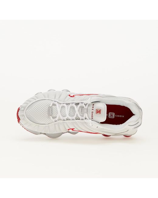 Nike W shox tl platinum tint/ white-gym red