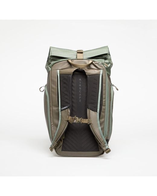 Osprey Green Transporter Roll Top Pack Pine Leaf/ Earl
