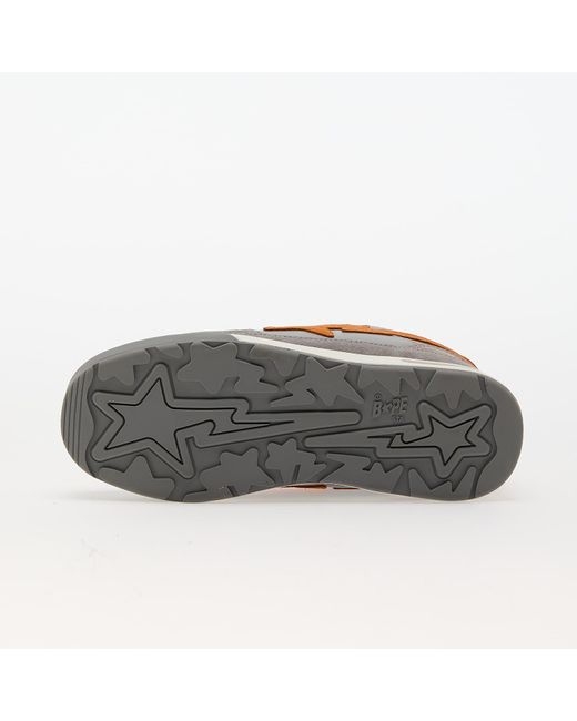 A Bathing Ape White Sneakers Road Sta 1 M1 for men