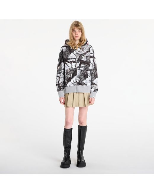Sweatshirt tree edge camo shark relaxed fit full zip hoodie unisex xxl A Bathing Ape en coloris Black