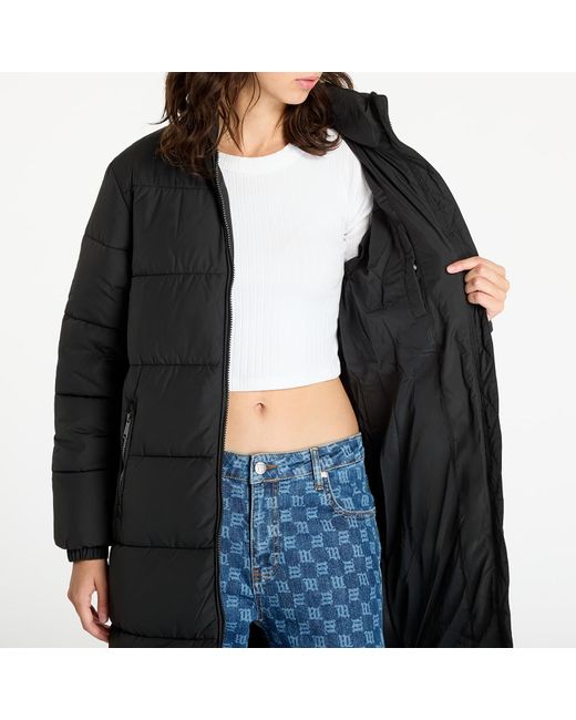 Tommy Hilfiger Black Jacke Tommy Jeans Maxi Essential Puffer Coat