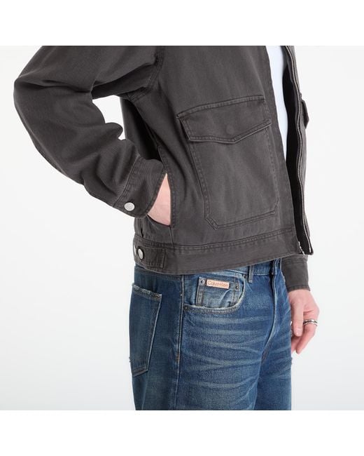 Obey Gray Jacket Obey Walter Work Jacket for men