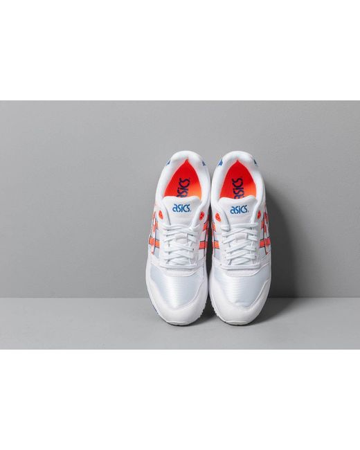 asics gel saga white coral