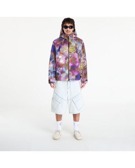 KENZO Jacket X Futura 2000 Short Windbreaker in Purple for Men | Lyst