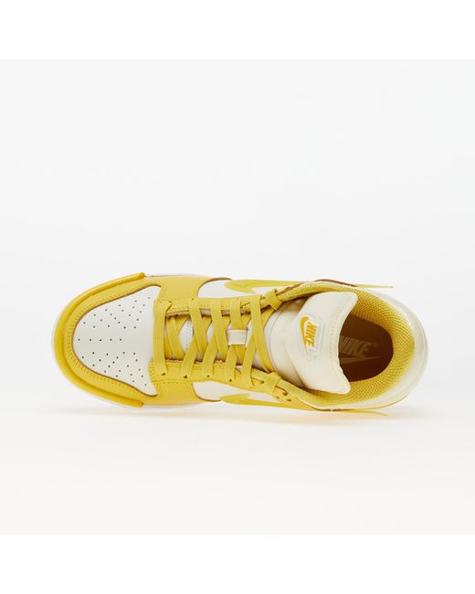 W dunk low twist sail/ vivid sulfur-white di Nike in Yellow
