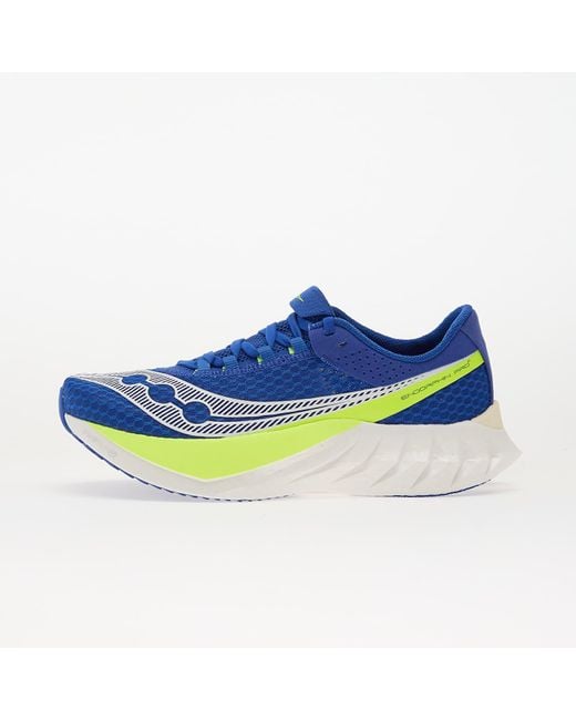 Saucony Blue Sneakers Endorphin Pro 4 Lapis/ Citron Eur