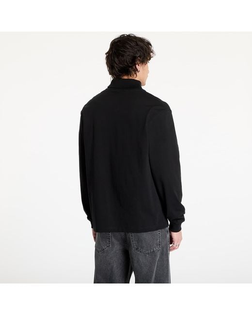 Maglietta Pleaure Atifaction Turtleneck di Pleasures in Black da Uomo