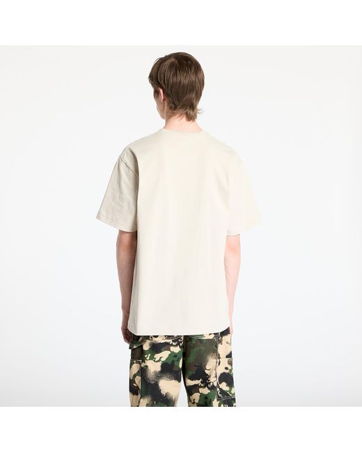 Maglietta College Tee di A Bathing Ape in Natural