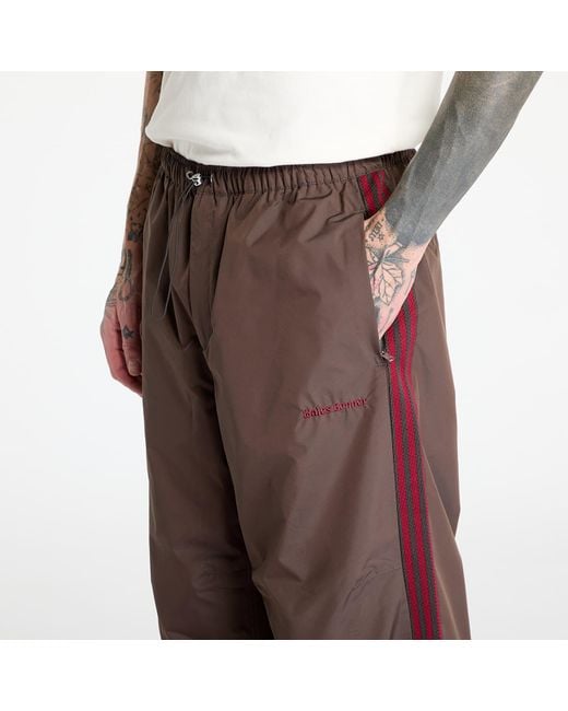 Adidas Originals Brown Wb Nylon Track Pants for men