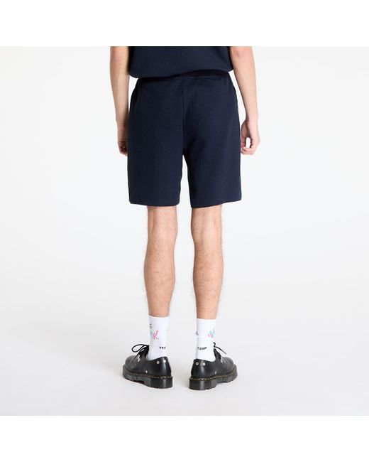 Boss Shorts Waffle Shorts in Blue für Herren