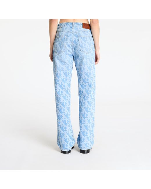 Pantaloni Jeans Signature 90S Straight Jeans di Calvin Klein in Blue