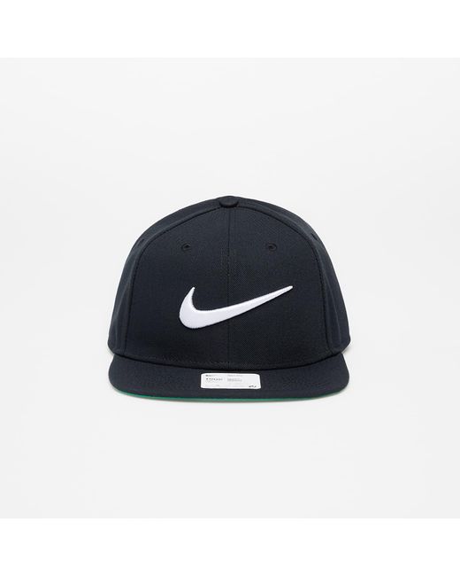 Nike Sportswear Pro Swoosh Classic Hat Black in het Blue
