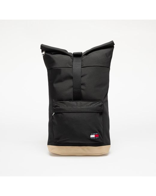 Tommy Hilfiger Black Tommy Jeans Essential Daily Rollto Backpack