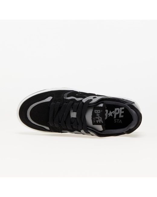 Sneakers Bape Sk8 Sta 6 M2 Eur di A Bathing Ape in Black da Uomo