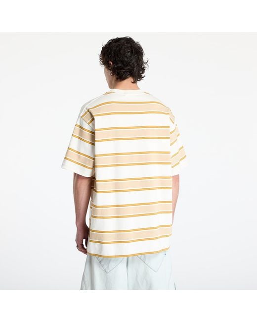 Maglietta One Point Strip Relaxed Fit Tee di A Bathing Ape in Natural