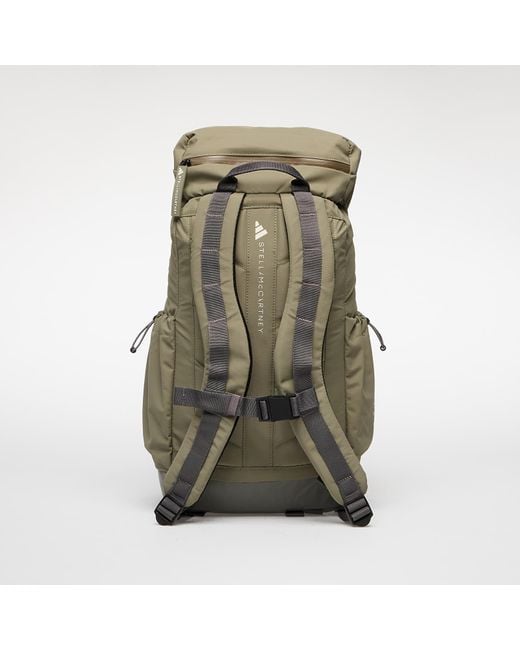 Adidas Originals Green Adidas By Stella Mccartney Backpack Legacy/ Almond Milk-Smc
