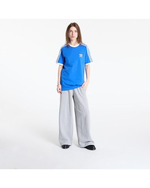 Adidas Originals Blue T-Shirt Adidas 3-Stripes Tee