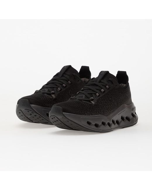 On Shoes Black W Cloudsurfer Max/ Eclipse