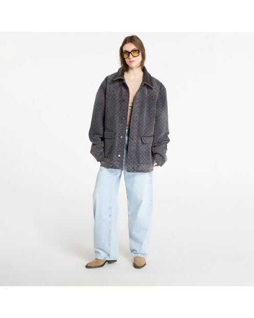 Veste monogram workwear jacket l Daily Paper en coloris Gray