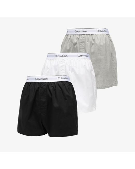 Boxer Cavin Kein Boxer Sim 3-Pack Muticoor di Calvin Klein in Multicolor da Uomo