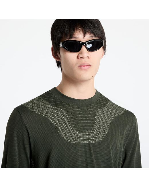 Nike T-Shirt Acg "Delta River" Dri-Fit Adv Long-Sleeve Base Layer Sequoia/ Barely Volt in Green für Herren