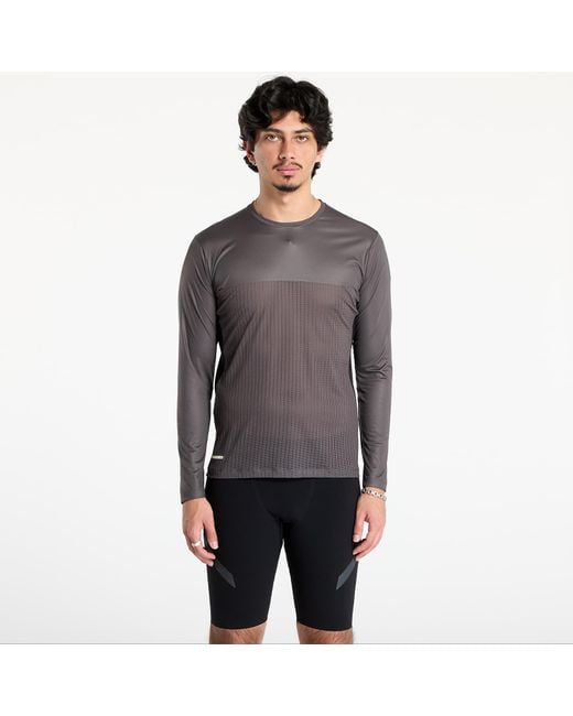 Soar Running T-Shirt Soar Long Sleeve Hot Weather T-Shirt in Gray