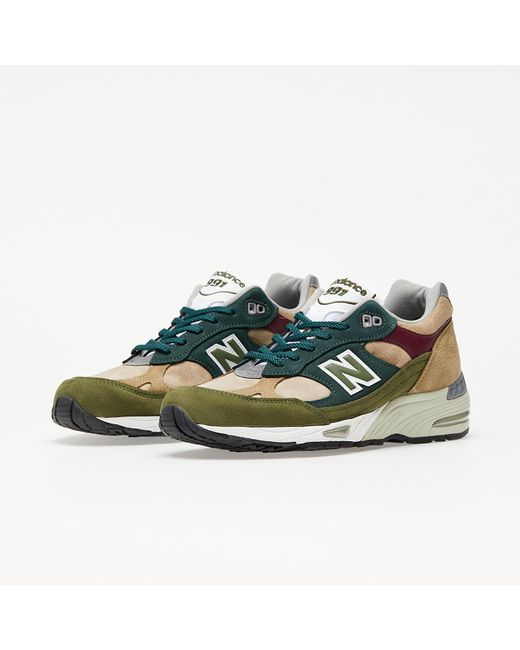 991 Green Brown New Balance pour homme Lyst