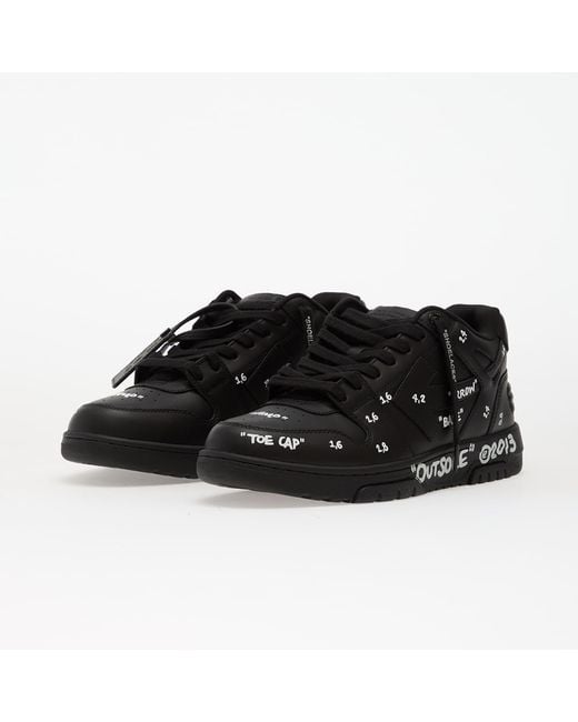 Off-White c/o Virgil Abloh Black Sneakers Out Of Office Graffiti for men