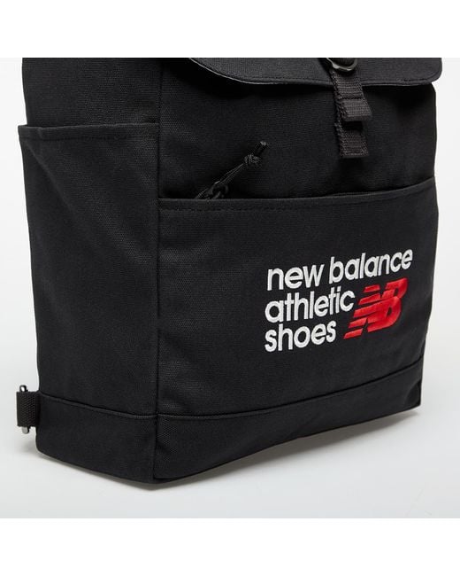 New Balance Black Canvas Backpack