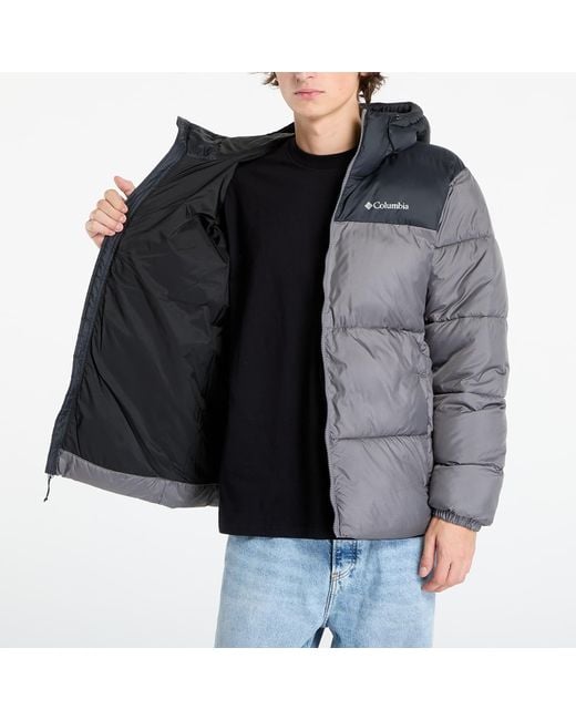 Giacca Puffect Ii Hooded Jacket City di Columbia in Gray da Uomo