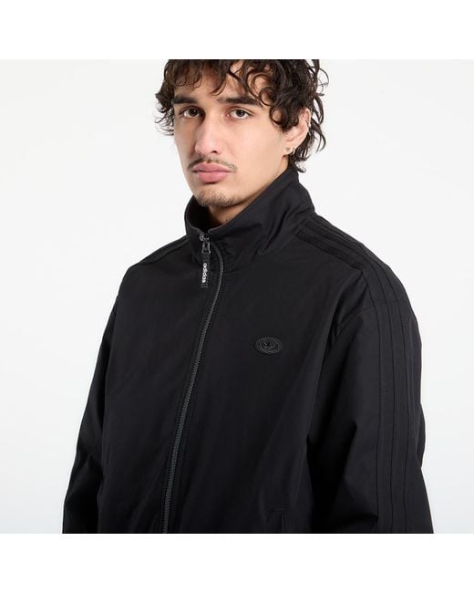 Adidas Originals Black Jacket Adidas Firebird Jacket/ Carbon for men
